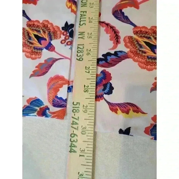 Slinky Brand Womens Cardigan Size M Open Front Lightweight Floral Art To Wear - Picture 11 of 13